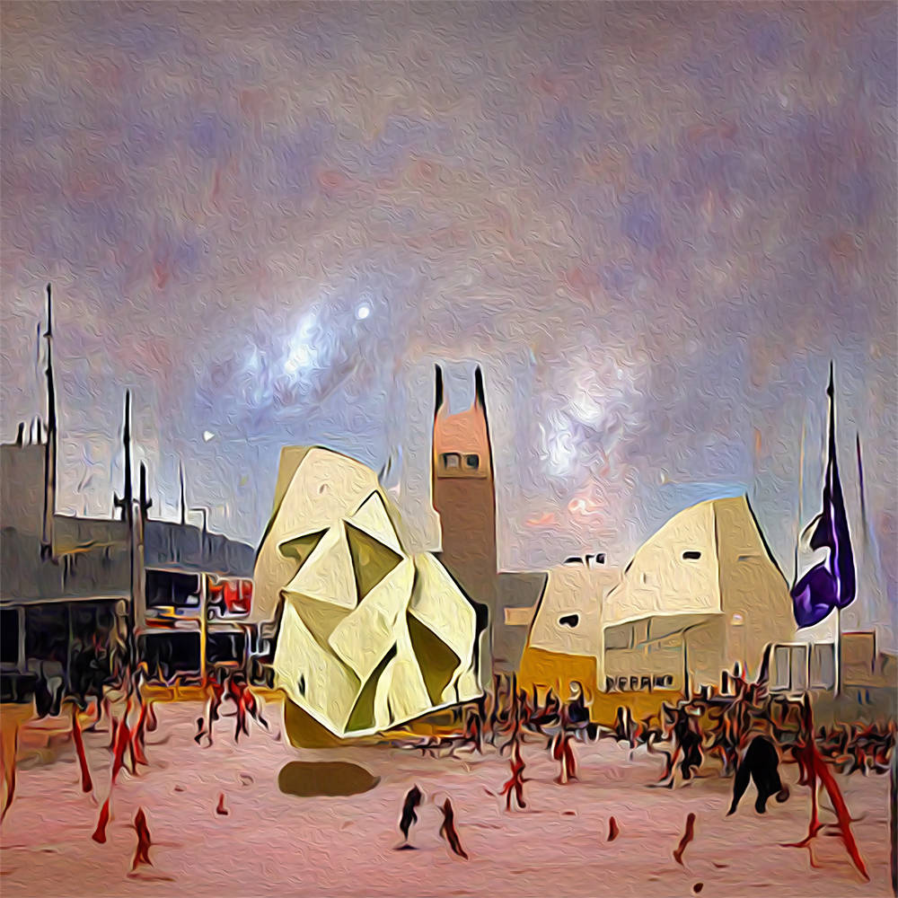 Federation Square After Dawn