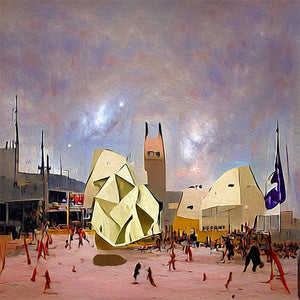 Federation Square After Dawn