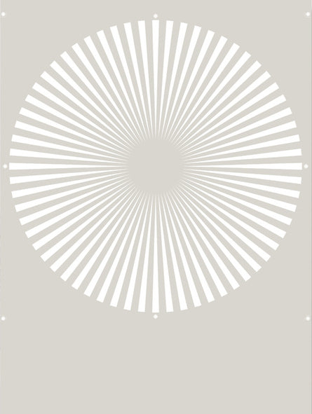 Andrew Clapham, Graphic Treatment 2, White, 2019