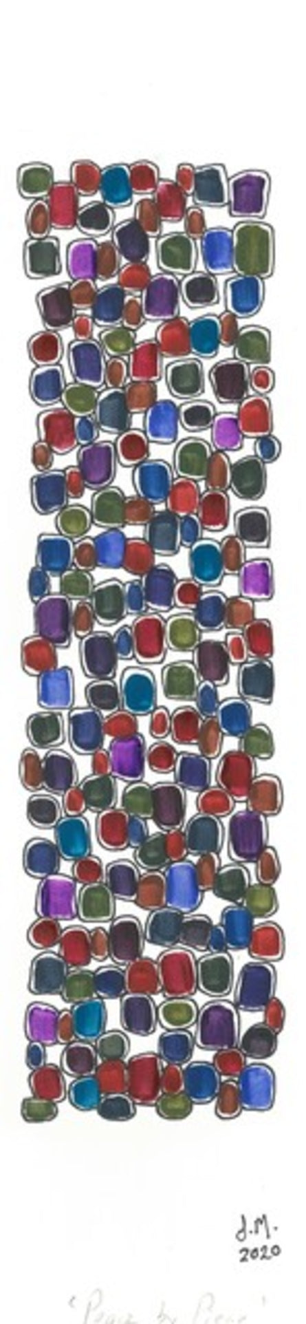 Janine McGinness, Peace by Piece, 2020