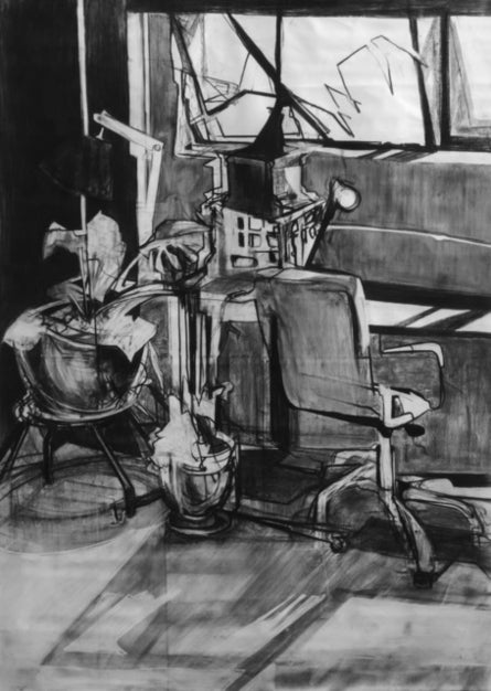 Stephanie May Eather, Studio Drawing, Brunswick, 2019