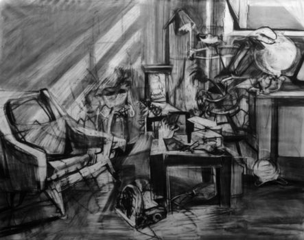 Stephanie May Eather, Studio Drawing, Brunswick, 2019