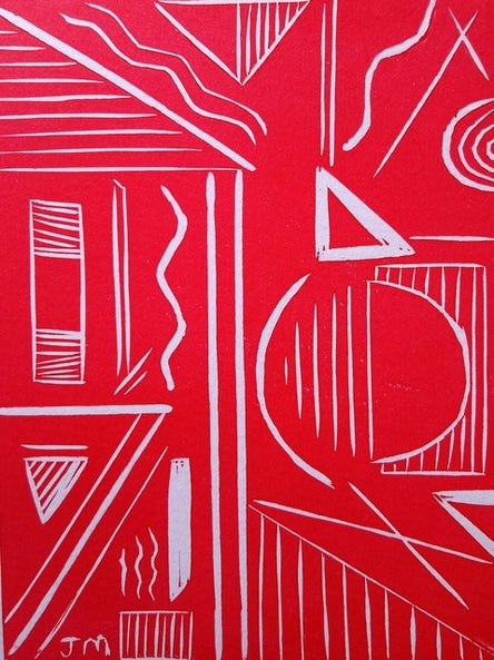 Janine McGinness, Red, 2019